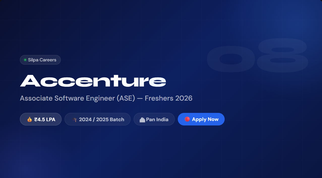 Accenture Freshers Hiring 2026