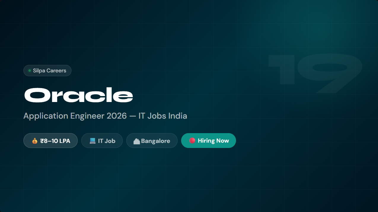 Oracle India Hiring 2026
