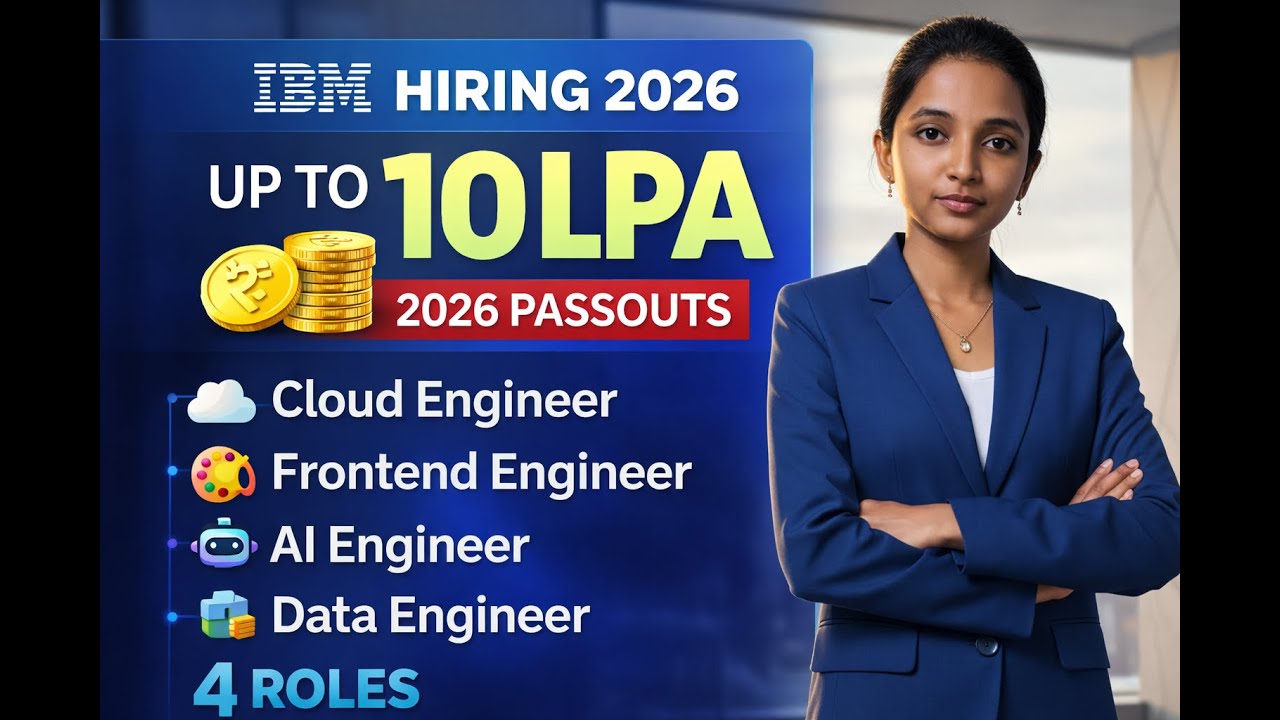 IBM Freshers Hiring 2026