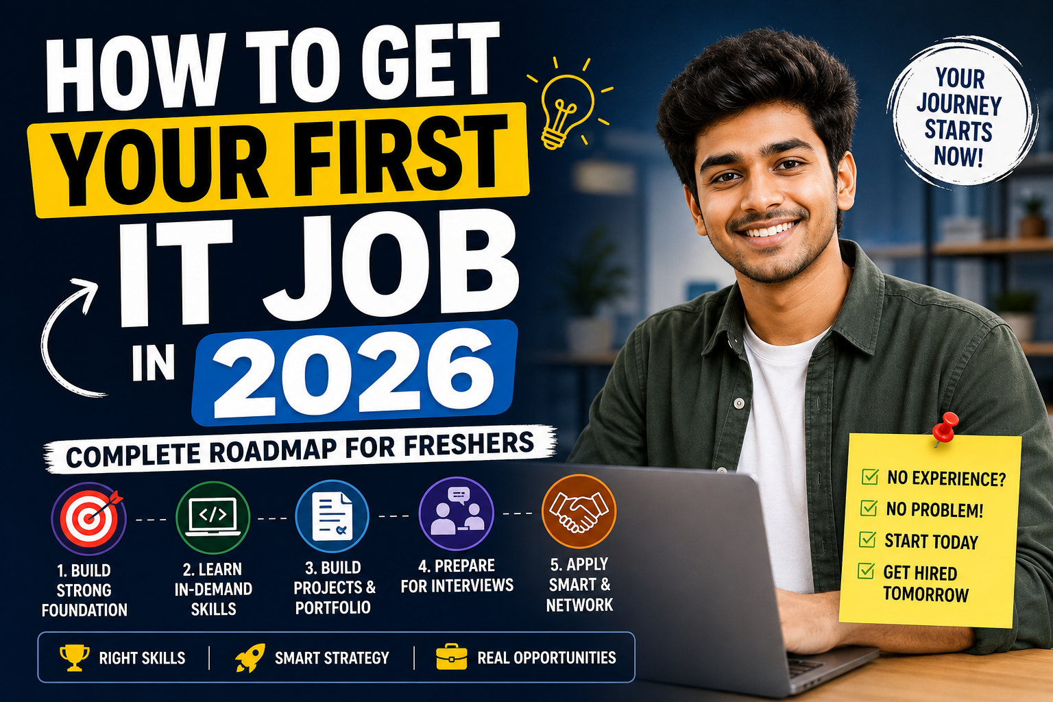 how to get your first IT job in 2026
