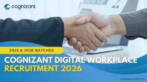 Cognizant Digital Workplace Recruitment 2026